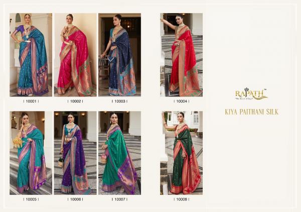 Rajpath Kiya Paithani Silk Designer Saree Collection